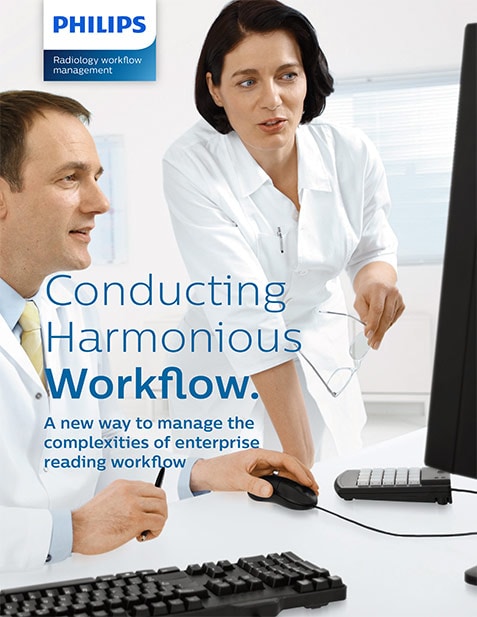Philips Radiology Workflow Orchestrator brochure for diagnostic image reading