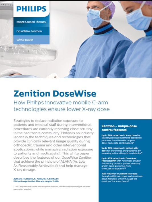 Zenition DoseWise white paper