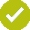 green checkmark