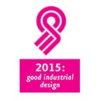 2015: nagrada za dobar industrijski dizajn