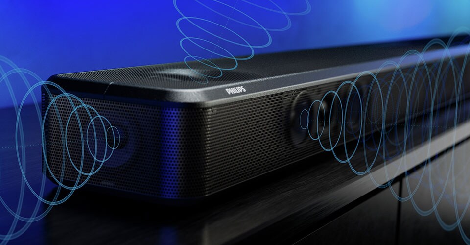 Philips DTS i Dolby atmos soundbar