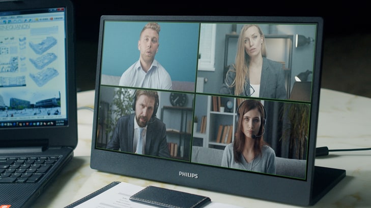Prijenosni monitori tvrtke Philips | Produktivnost uz dva zaslona