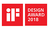 Logotip nagrade iF Design Award 2018.