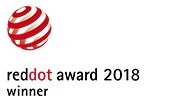 Logotip osvajača nagrade reddot u 2018.