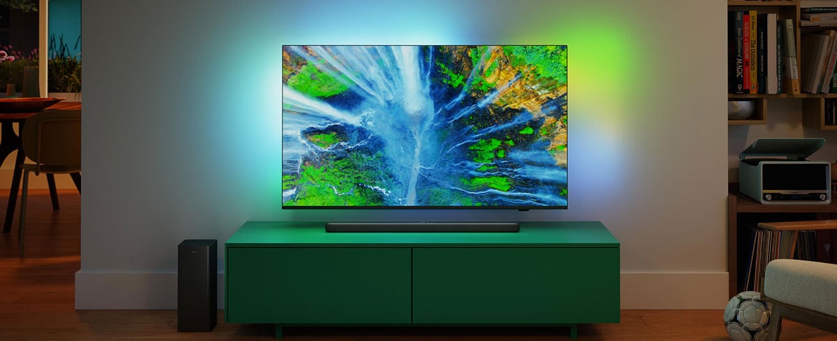 Philips soundbar u dnevnom boravku
