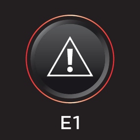 E1, signal pogreške sustava