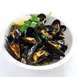 Mussels with salsa verde | Philips Chef Recipes