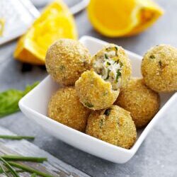 Ricotta Balls with Basil | Philips Chef Recipes