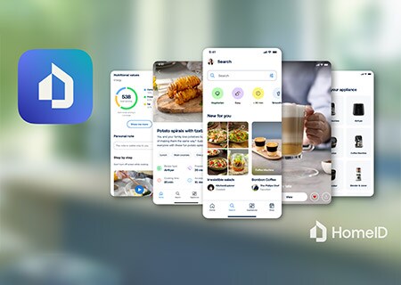 Aplikacija HomeID tvrtke Philips, pametna aplikacija za recepte