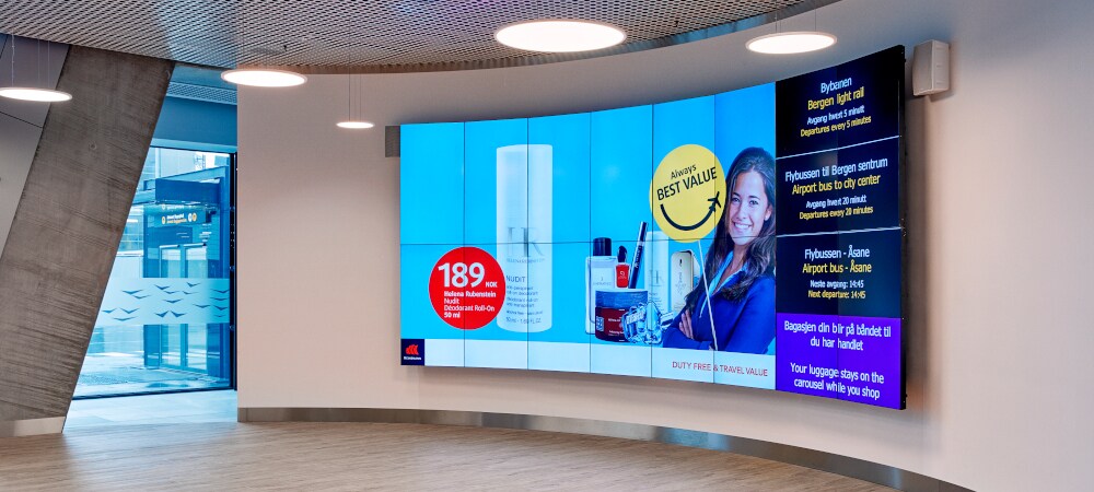 Zasloni za digitalno oglašavanje – Philips